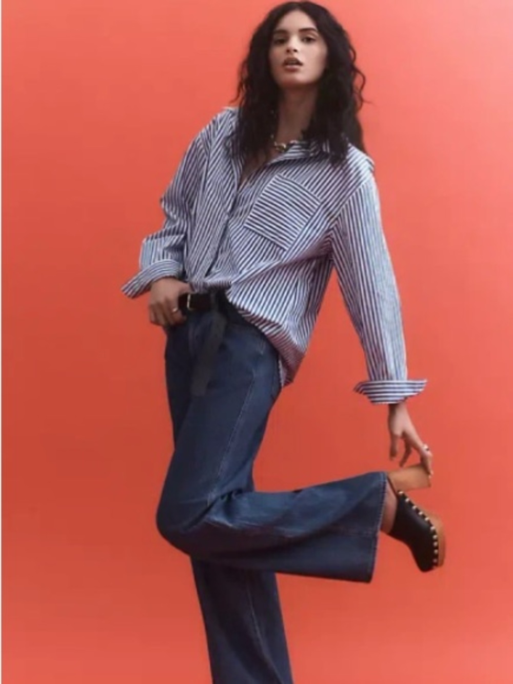 Anthropologie Maeve Bennet Buttondown